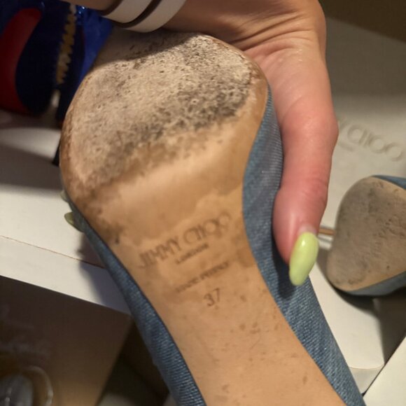 Jimmy Choo Cinderella Heels - Picture 3 of 4
